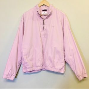 Vintage Antigua Blush Pink Quarter Zip Pullover